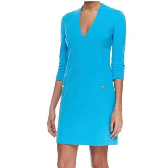 Lilly Pulitzer Charlena Shift Dress in Ariel Blue - Size Small - Picture 1 of 5